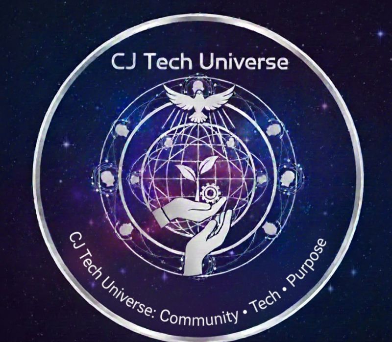 CJ Tech Universe Logo